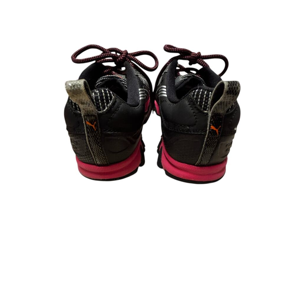 Puma Cell Women's Black Pink Running Sneakers Size 7.5W Low Top Athleisure - Picture 3 of 5